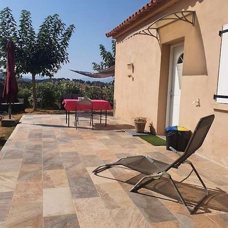 Studio Mitoyen A La Campagne Vue Sur La Mer Cargese Bagian luar foto